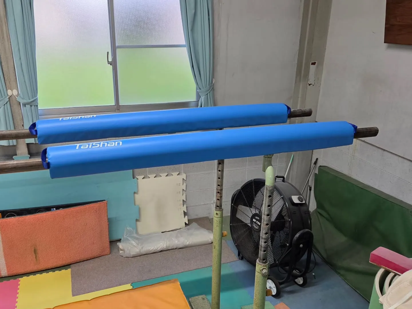 平行棒の補助パットが新しくなりました✨